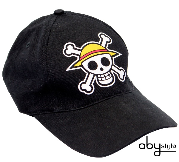 Manga - Manhwa - One Piece - Casquette Skull Noir  - ABYstyle