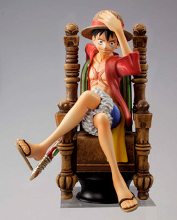 Manga - Manhwa - One Piece - Chess Piece Collection R Vol.2 - Monkey D. Luffy Ver. King - Megahouse