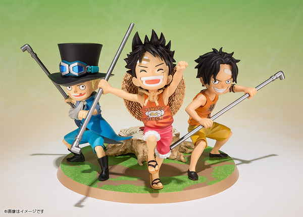 Manga - Manhwa - Luffy, Ace & Sabo - Figuarts ZERO -Gikyôdai no Yakusoku-