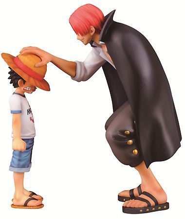 goodie - Monkey D. Luffy & Shanks - Ichiban Kuji Memories - Banpresto