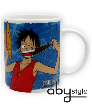 Manga - Manhwa - One Piece - Mug Luffy & Emblem  - ABYstyle