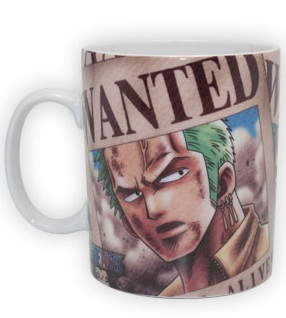 goodie - One Piece - Mug Zoro Wanted - ABYStyle