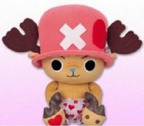 Manga - Manhwa - One Piece - Peluche Chopper Ver. Saint-Valentin - Banpresto