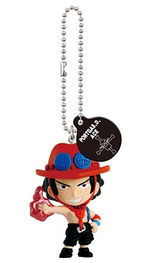 goodie - One Piece - Strap Log Memories Episode Of Luffy - Ace - Bandai