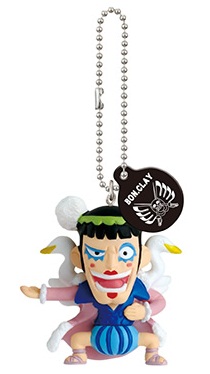 goodie - One Piece - Strap Log Memories Episode Of Luffy - Bon Clay - Bandai