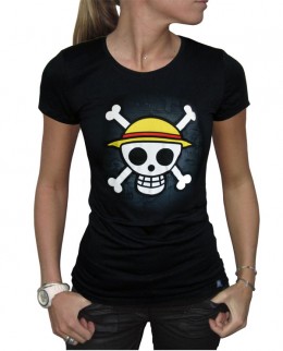 One Piece - T-shirt Skull With Map Femme - ABYstyle