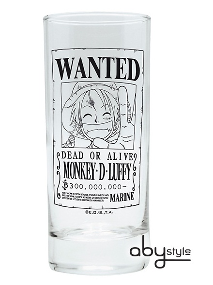 Manga - Manhwa - One Piece - Verre Luffy Wanted - ABYstyle
