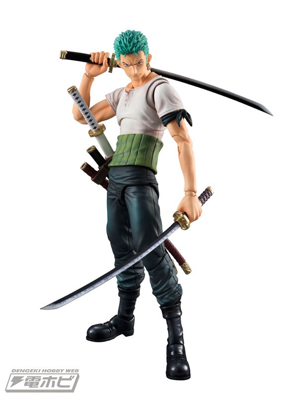 Manga - Manhwa - Roronoa Zoro - Variable Action Heroes Ver. Past Blue - Megahouse