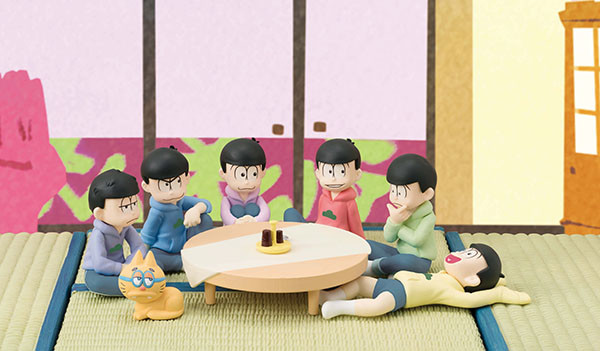 Mangas - Osomatsu-san - Palmate Petit Chabudai Shuugou! Set - Megahouse