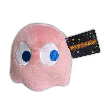 Pac-Man - Peluche Fantôme Rose - Namco