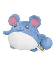 Marill - Peluche I Love Marine - Banpresto