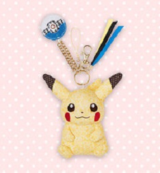 manga - Pikachu - Plush Strap Pokémon Patchwork - Nintendo