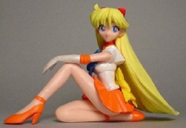 Sailor Moon - HGIF Sailor Moon World 1 - Sailor Venus - Bandai