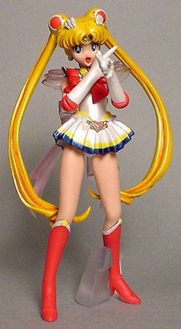 Sailor Moon - HGIF Sailor Moon World 4 - Super Sailor Moon - Bandai