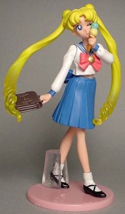 Manga - Sailor Moon - HGIF Sailor Moon World 5 - Usagi Tsukino Ver. Lycéenne - Bandai