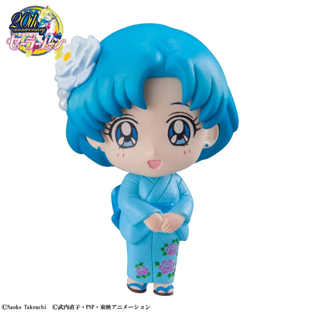 goodie - Sailor Moon - Petit Chara ver. Yukata - Sailor Mercury - Megahouse