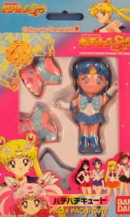 Sailor Mercury - Pachi Pachi Cute - Bandai