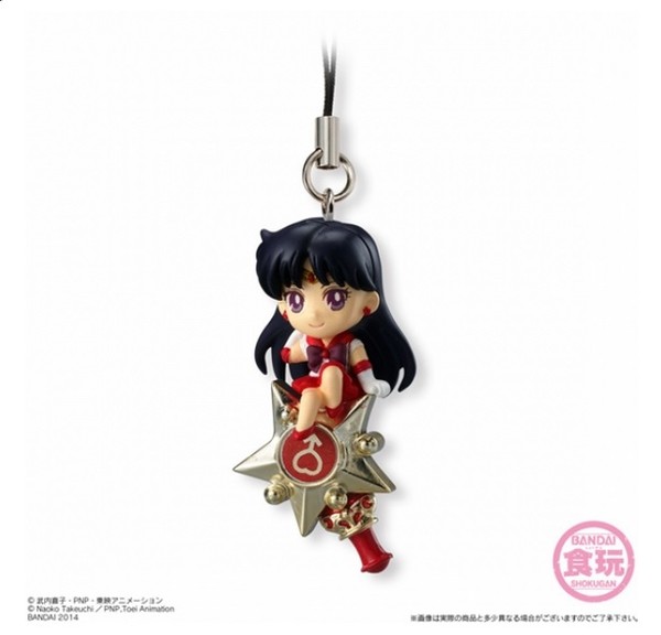 goodie - Sailor Moon - Strap Candy Toy Twinkle Dolly - Sailor Mars - Bandai