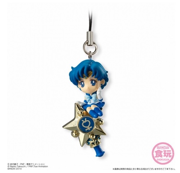 goodie - Sailor Moon - Strap Candy Toy Twinkle Dolly - Sailor Mercury - Bandai