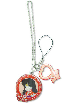 goodie - Sailor Moon - Strap Cell Charm - Sailor Mars - Great Eastern Entertainment