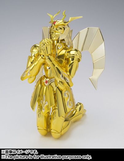 Détails de la figurine Shaka Saint Seiya par Bandai