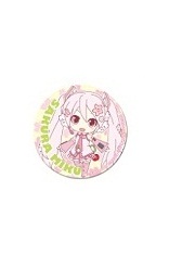 manga - Vocaloid - Badge Sakura Miku 2 - Good Smile Company