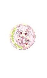 Manga - Vocaloid - Badge Sakura Miku 2 - Good Smile Company