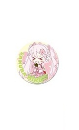 Vocaloid - Badge Sakura Miku 3 - Good Smile Company