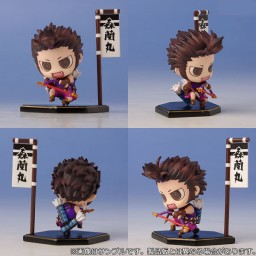 manga - Sengoku Basara - One Coin Grande Figure Collection First Formation - Ranmaru Mori - Kotobukiya