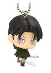 manga - Attaque Des Titans (l') - Strap Deformed Mini Chimi Chara Mascot - Livai - Takara Tomy