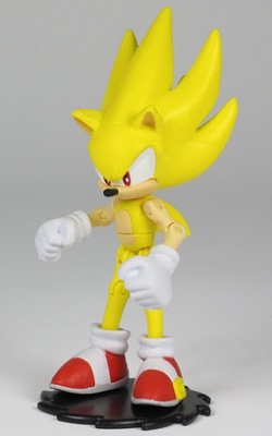 manga - Super Sonic - 3-Inch - Jazwares