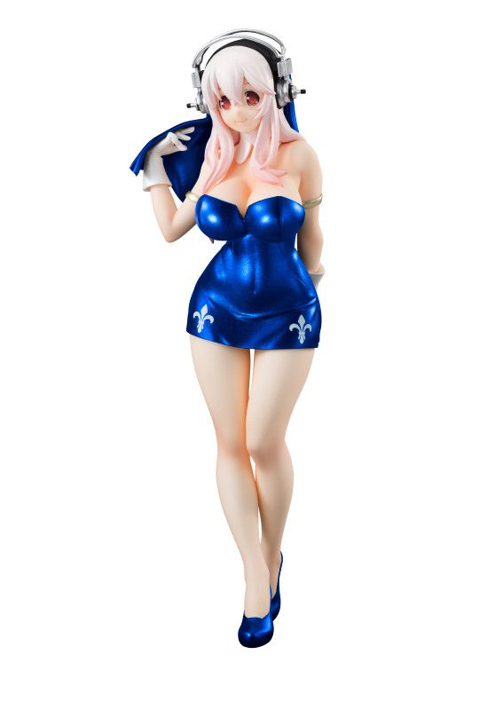 goodie - Sonico - Concept Figure Ver. Holy Girl Metallic Blue - FuRyu