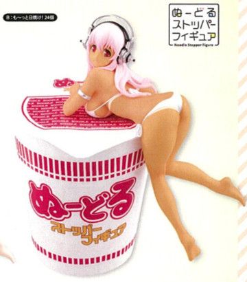 goodie - Sonico - Noodle Stopper Figure Ver. Motto Hiyake - FuRyu