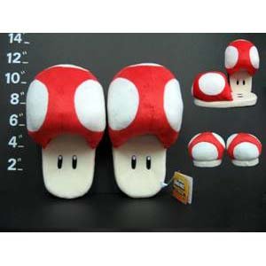 Manga - Super Mario Bros. - Chaussons Mushroom Rouge - Banpresto