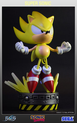 manga - Super Sonic - First 4 figures