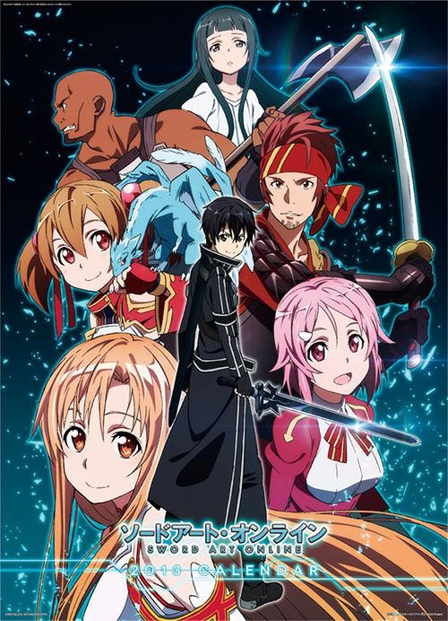 goodie - Sword Art Online - Calendrier Mural 2013 - Ensky