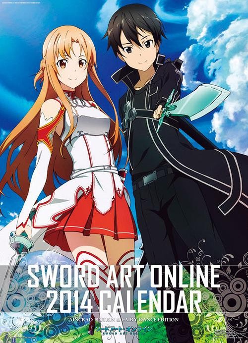 goodie - Sword Art Online - Calendrier Mural 2014 - Try-X