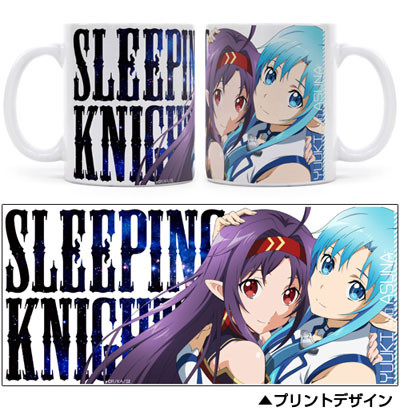 goodie - Sword Art Online II - Mug Asuna & Yuuki Sleeping Knights - Cospa