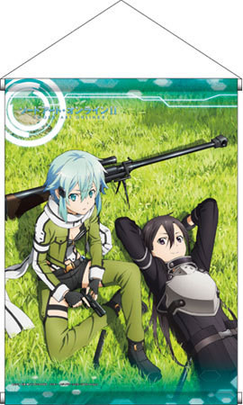 goodie - Sword Art Online II - Store Mural Sinon & Kirito - Surfers' Paradise