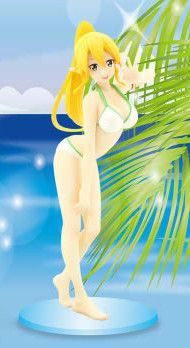 Manga - Leafa - Ver. Swimsuit - FuRyu