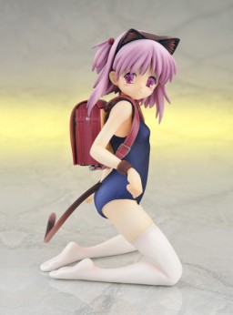 Nanako - Ver. Nekomimi Blue School Swimsuit - Cospa