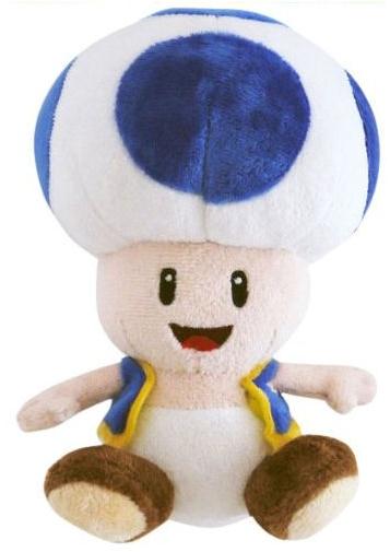 goodie - Toad - Peluche Bleue - Nintendo