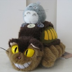 Manga - Mon Voisin Totoro - Peluche Totoro & Chat Bus Ver. Suction Cup - Sun Arrow