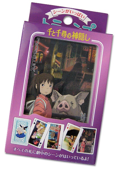 Manga - Manhwa - Le Voyage De Chihiro - Jeu De 54 Cartes - Ensky