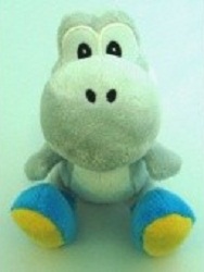 Yoshi's Island - Peluche Yoshi Blanc - Nintendo