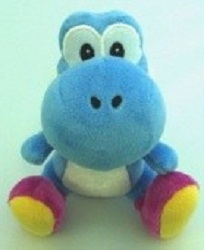 Manga - Yoshi's Island - Peluche Yoshi Bleu Foncé - Nintendo