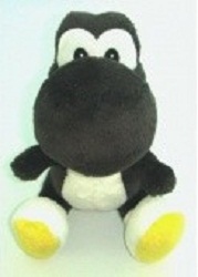 Manga - Yoshi's Island - Peluche Yoshi Noir - Nintendo