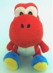 Yoshi's Island - Peluche Yoshi Rouge - Nintendo