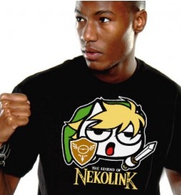 manga - Zelda - T-shirt The Legend Of Nekolink - Nekowear