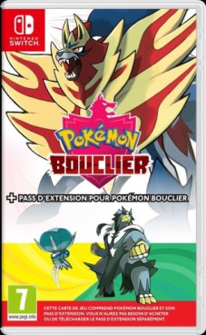 jeu video - Pokémon Bouclier + Pass d'extension